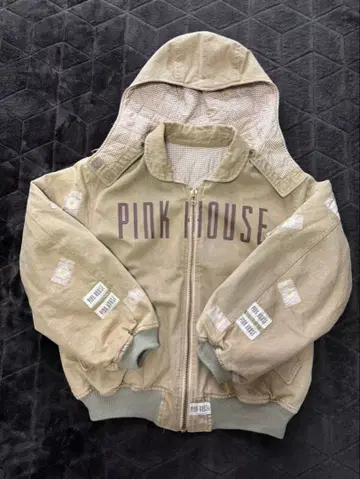 PINK HOUSE 핑크하우스 후드 부착 자켓