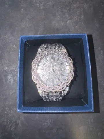 한정 입고 초고급 풀 지르코니아 블링블링 iceout watch