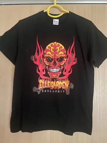 ELLEGARDEN 스컬T셔츠 S 블랙