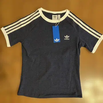 adidas 다크 블루 반팔 티셔츠 XL