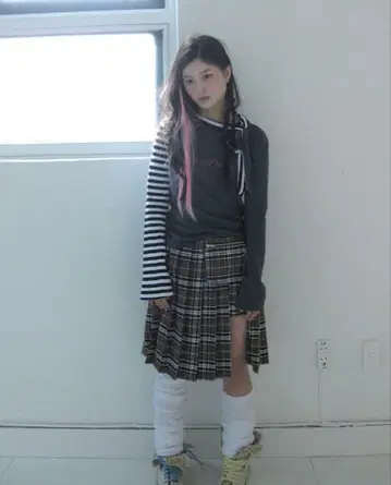 petit scarf stripe turtleneck faerie