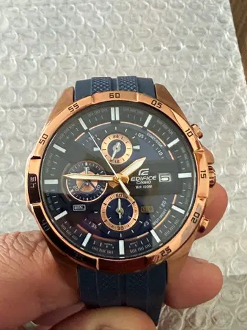 카시오 에디피스 EDIFICE EFR-556P 손목시계 CASIO ))