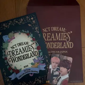 NCT DREAM 일본 팬미팅 천지 천러 지성 포토카드
