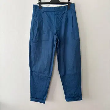 [ 발색 ] Paul Smith 치노 팬츠 블루 M 코튼 팬츠 일본제