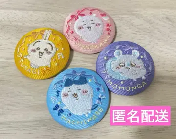 치이카와 (먼작귀) 자수 캔뱃지 치이카와 하치와레 토끼 모몽가