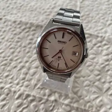 실동 SEIKO GS 그랜드세이코 하이비트 자동 와인딩 데이트 실버