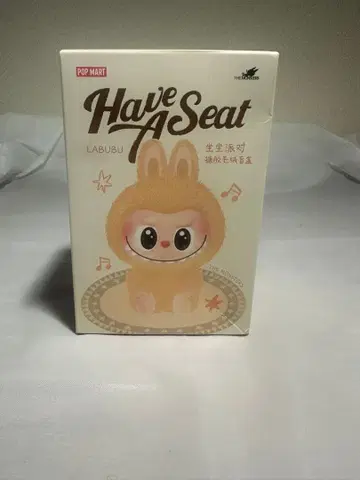 [새상품] POP MART LABUBU Have A Seat 봉제 인형