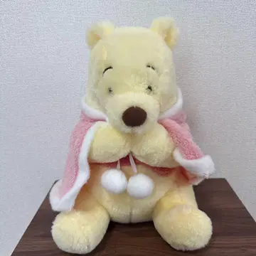 푸우 후드 부착 봉제 인형