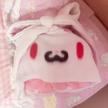 범용 토끼 후드 담요