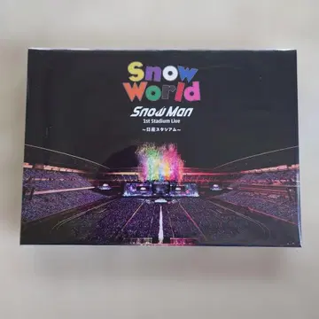 SnowMan 1st StadiumLIVE DVD 미사용 새상품