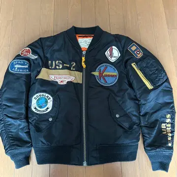 AVIREX AVIATION CORP MA-1 플라이트 자켓 M