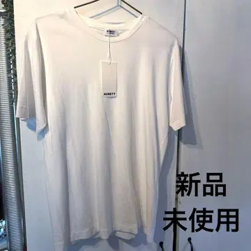미사용 새상품 FFFFT & AUBETT 옵틱 화이트 T셔츠 M