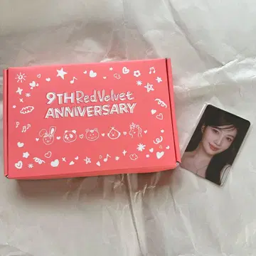 Red Velvet 9주년 MD 조이 파티 패키지 트레이딩 카드