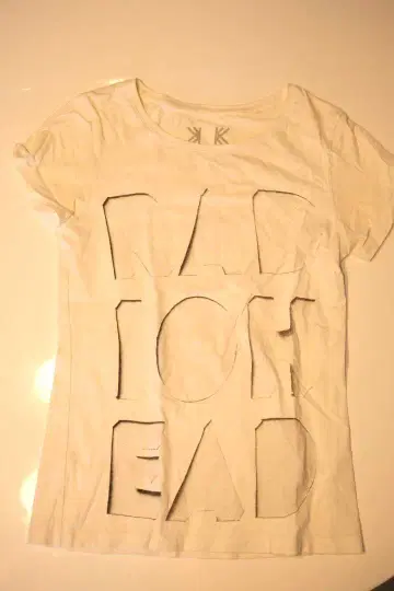 Radiohead organic cotton Tshirt White