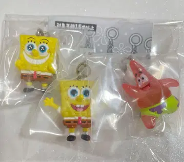 스펀지밥 메지루시 액세서리 3개 세트