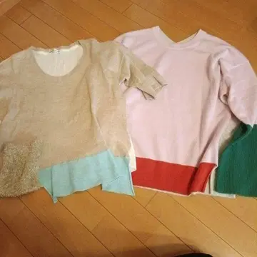 TSUMORI CHISATO 츠모리치사토 니트 2장 세트