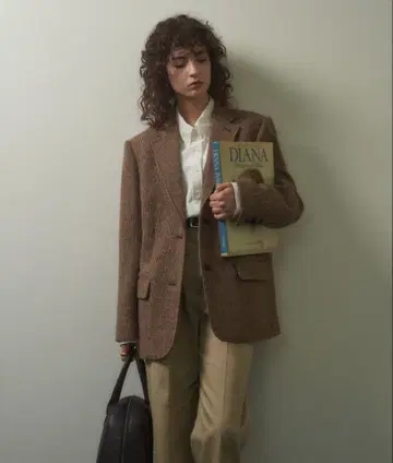 outfitters_seoul Diana Tweed Blazer