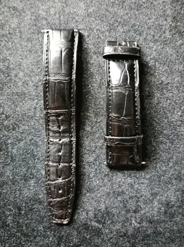 IWC 정품 가죽 벨트 블랙 20mm