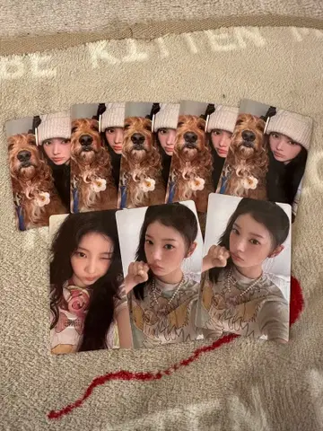 ILLIT 원희 PAWPAW var. 트레이딩 카드 8장