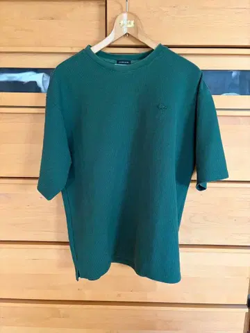 라코스테 x JOURNAL STANDARD relume 별주 와플 T셔츠