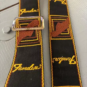Fender 빈티지 스트랩 가로 로고