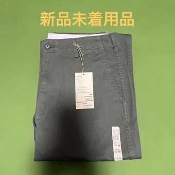 무인양품 치노 레귤러 팬츠 카키 그린 허리둘레 79cm, 인심 82cm