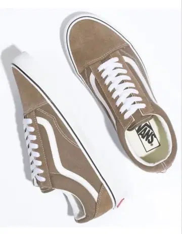 VANS 스웨이드 스니커즈 브라운