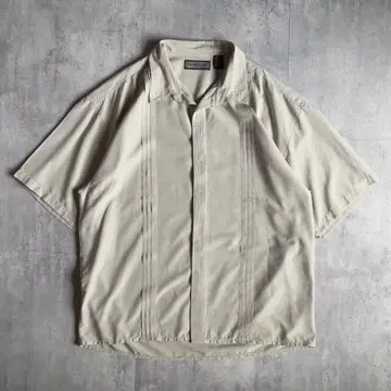 [90s vintage] 레이온 셔츠 개버딘 재킷 로카빌리 50s