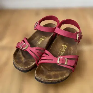BIRKENSTOCK 버켄스탁 바리 샌들 레드 25cm