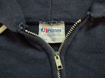 80s 헤인즈 후디 풀 집업 후드티 빈티지 후드티 usa
