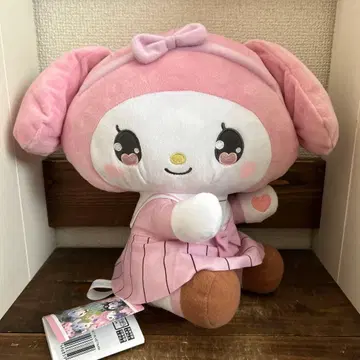 말랑말랑 산리오 캐릭터즈 L 봉제 인형 마이멜로디 YK학원 고등부