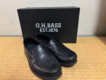 G.H.BASS 블랙 로퍼