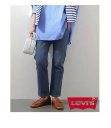 LEVIS/리바이스 ] RED TAB 501 크롭 데님