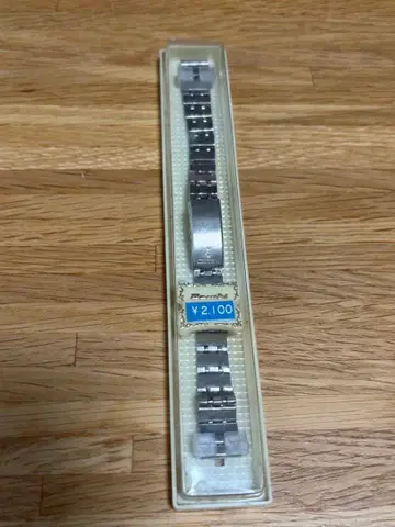 Bambi SEIKO 스테인리스 스틸 메탈 벨트 쇼와 레트로 미사용품