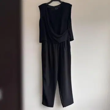 GRACE CONTINENTAL 블랙 올인원 살로펫