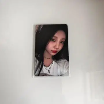 ILLIT 원희 트레이딩 카드 Super Real Me tmea
