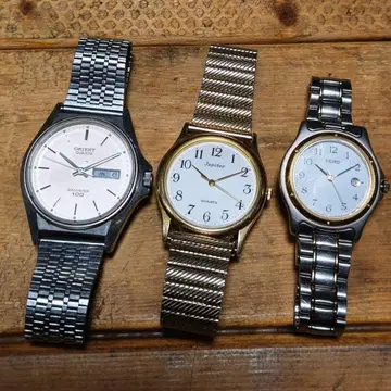 ORIENT SEIKO 쿼츠 3종 세트