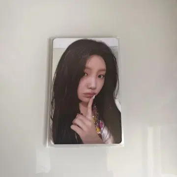 ILLIT 원희 트레이딩 카드 Super Real Me whosfan