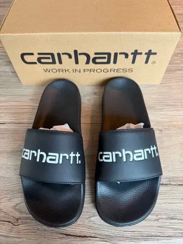 Carhartt WIP 슬라이드 샌들 샤워