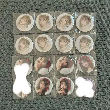 [낱개 판매] 큐스트 후루사와 리사 후리 생일 스키복권 캔뱃지 세트