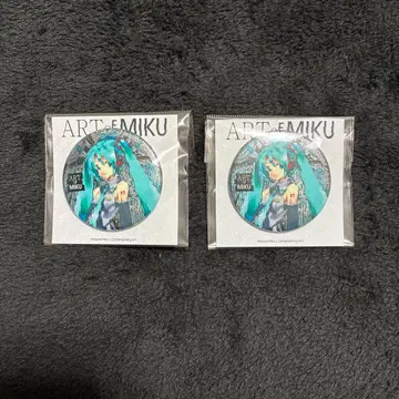 ART of MIKU 아트 오브 미쿠 메탈릭 캔뱃지 카와무라 코스케
