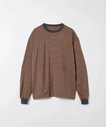 ONC MERINO 롱 슬리브 티셔츠 CAMEL 사이즈 4