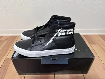 Vans Sk8-Hi 메탈리카 콜라보 블랙