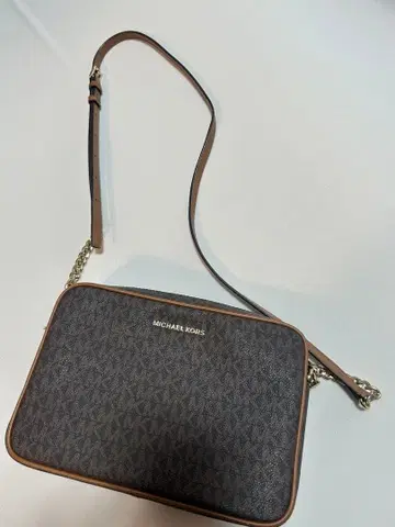 MICHAEL KORS 숄더백 다크 브라운