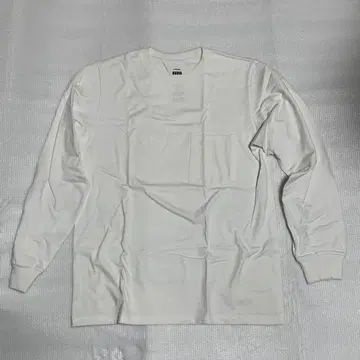 Graphpaper 화이트 롱 슬리브 T셔츠