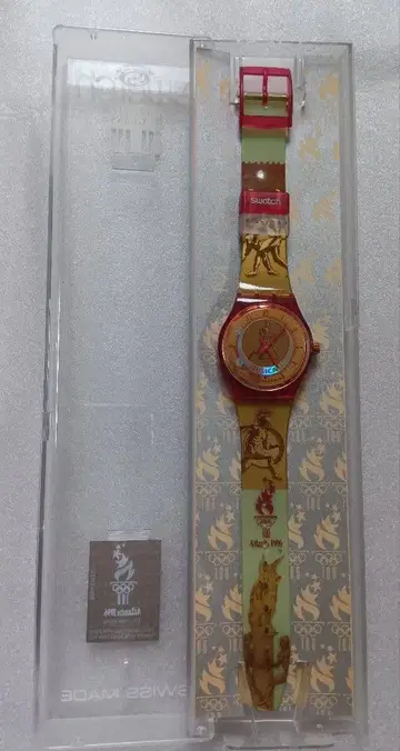 Swatch 스와치 애틀랜타 올림픽 1996 기념 모델 손목시계