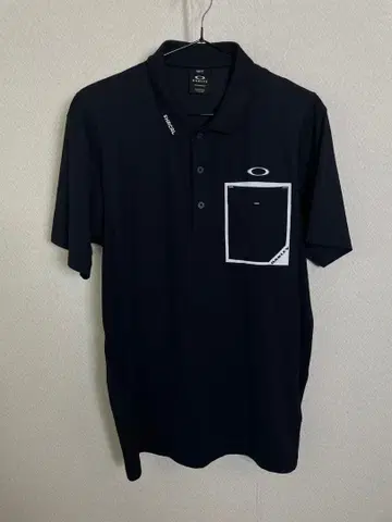 (새상품급) Oakley 오클리 피케 셔츠 폴리에스테르 블랙 사이즈 L