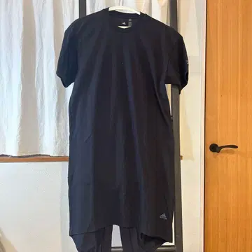 adidas 블랙 반팔 원피스 XS