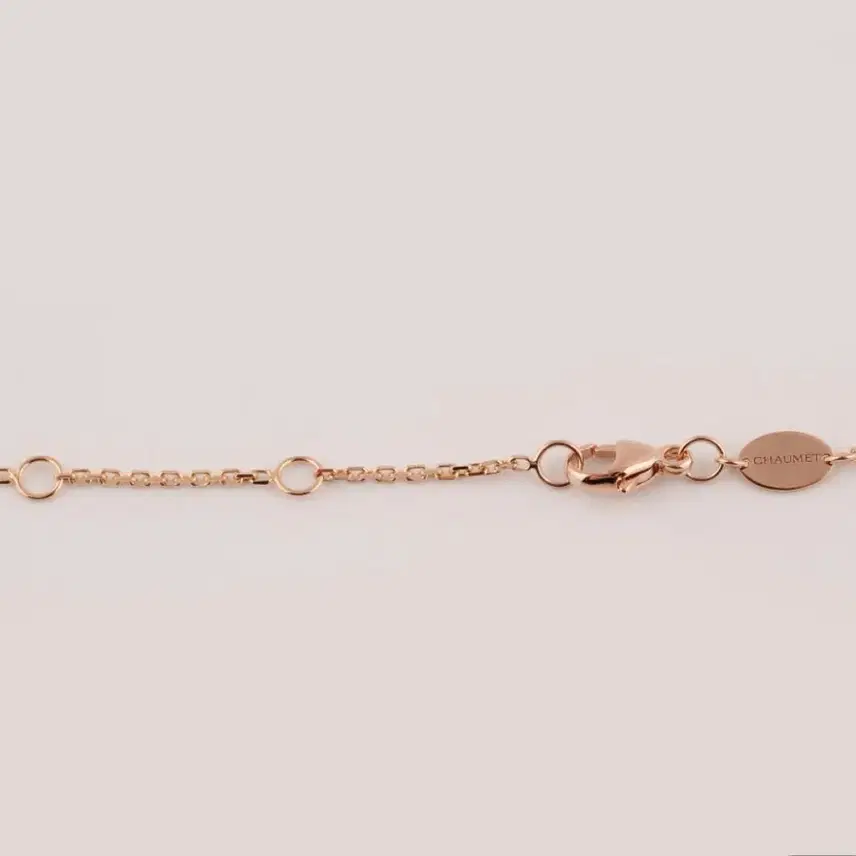 쇼메 주드 리앙 하모니 10pcs 다이아몬드 스몰모델 핑크골드 목걸이 사진 5