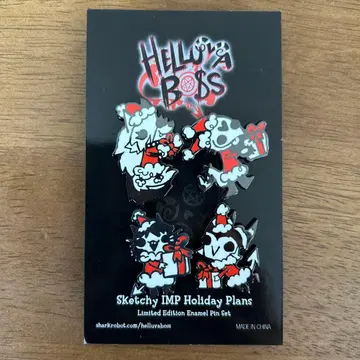 Hellva Boss/헬바보스 I.M.P 핀 배지 핀즈